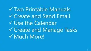 Mastering Microsoft Outlook 2016 Made Easy Training Tutorial - learn Microsoft Outlook