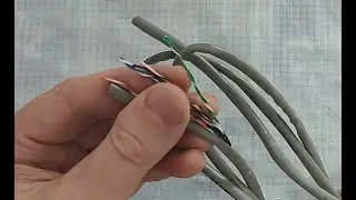 СКОЛЬКО МЕДИ в сетевом UTP кабеле / Copper