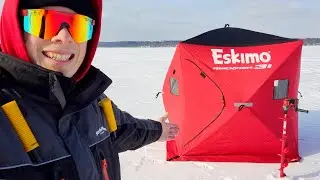 Eskimo QuickFish 3i - Thermal Ice Fishing Shelter/Shanty/Shack | Quick Set-Up and Overview
