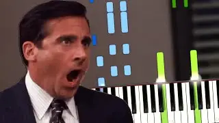 The Office - Main Theme Song (Intro Opening Title OST Soundtrack) Piano Cover (Sheet Music + midi)