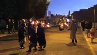 Праздник Три Короля в испанской деревне