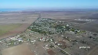 Крым, село Табачное, Бахчисарайский район, вид с квадрокоптера
