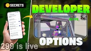 🤫 5 Secret Developer Option Settings To Boost BGMI Fps Immediately 