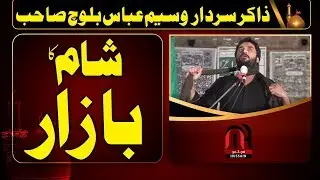 Zakir Waseem Abbas Baloch 2019 New - Shaam - Sakina Bint-ul-Hussain a.s