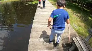 Talha’s First Fishing Experience