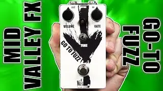 Mid Valley Fx Go-To Fuzz Demo & Review | Gnarly, Gated Fuzz Madness | Stompbox Saturday
