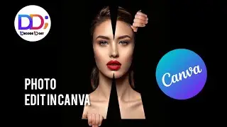 Canva Tutorial - Photo edit In Canva Pro using elements @DecodeDost