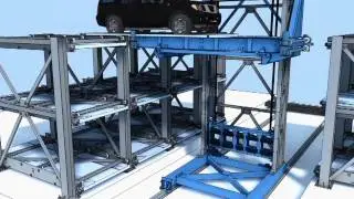 Автоматизированный парковочный комплекс - Automated parking complex