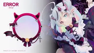 ⌖ Animated Profile Frame Design | design by error99