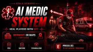 MEDIC SYSTEM + DEATHSCREEN | OPENSOURCE | FIVEM SCRIPT