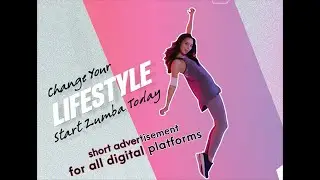 Zumba short advertisement