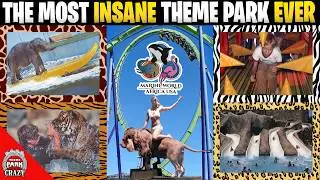 The Most INSANE Theme Park EVER: Marine World Africa USA