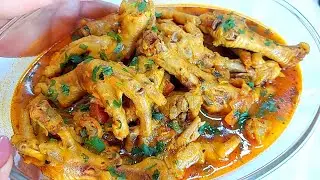 COMO PREPARAR PÉ DE GALINHA - Pezinho de frango assim é muito bom -  Nutritivo RICO EM COLÁGENO