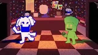FNF - Golden (Ourple Guy) But Gram Apple and TV Guy Sing It (Golden But It's An Animated Cover)