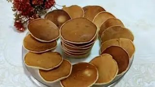 Пышные панкейки на кефире