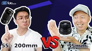35mm vs 55-200mm | MANA LENSA STREET PHOTOGRAPHY TERBAIK?