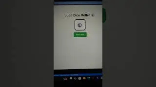 Ludo Dice Throw in JavaScript | Create Dice Roller for Ludo Game (Beginner JS Project)