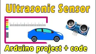 Ultrasonic arduino project with code | ultrasonic sensor HC-SR04  tutorial