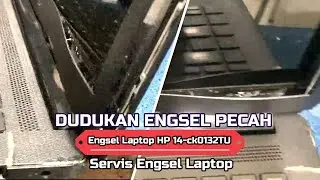 engsel laptop rusak,engsel laptop jebol, layar Lcd laptop rengang akibat engsel patah