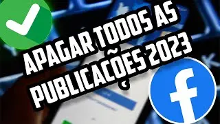 Como apagar todas as suas publicações no Facebook 2023!