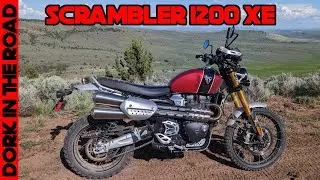 Triumph Scrambler 1200 XE Off Road Test Ride