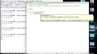 Ejercicio 1: Estructura arreglo unidimensional en python
