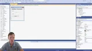 3. C# Programming - Addition Calculator (Visual Studio & Windows Forms)