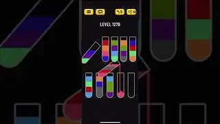 Water Sort Puzzle level 1275-1276