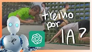 INTELIGÊNCIA ARTIFICIAL CONTROLA NOSSO TREINO | IA workout | chat gpt monta treino pesado?