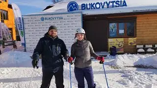 Буковица и Трускавец - активный и пассивный отдых зимой. Учимся кататься на лыжах с инструктором
