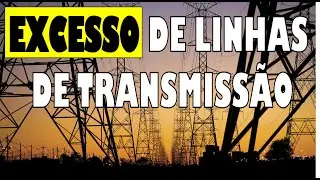 Linhas de alta tensão desligadas na madrugada