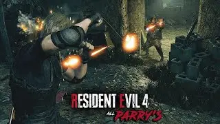 Resident Evil 4 Remake - All Perfect Parry and Special Parry Animations
