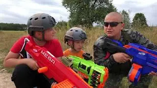 Nerf Game Nerf Show VS zombie Нерф Игра Нерф шоу против зомби Топ