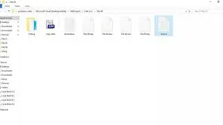 File Handling 08   copy from one file  to another