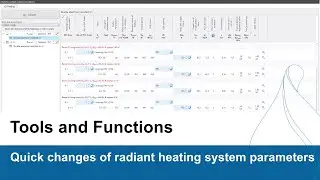 InstalSystem 5 - Quick changes of radiant heating system parameters