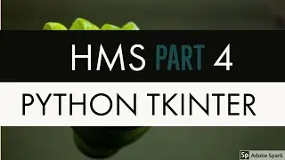 Hospital Management System With Database Using Python Tkinter Part 4