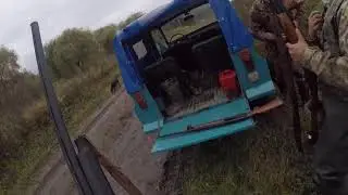 Ходовая охота на утку . Моё открытие охоты на утку
