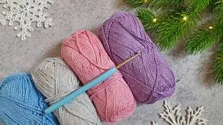 I crochet at night and sell during the day! New Year's crochet square. Crochet.