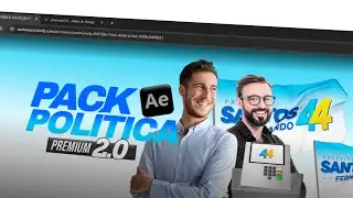 AFTER EFFECTS COMO FAZER MUITO DINHEIRO COM CAMPANHA POLITICA   - TESTADO E APROVADO!