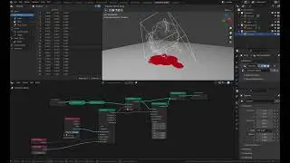 Blender 3.3 : Geometry Nodes : Two experiments with Raycast node