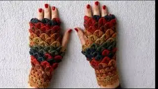 Креативное Вязание из остатков пряжи. from the remnants of yarn