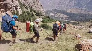Karavshin, Kyrgyzstan. Trekking. August, 2025.
