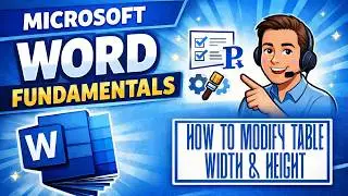 How to Resize a Table in Microsoft Word (Adjust Row Height & Column Width)