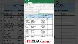 COMO CALCULAR LA EDAD DE UN LISTADO DE PERSONAS AUTOMATICAMENTE EN EXCEL!