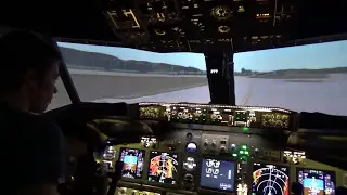 2 hours in a Boeing 737 simulator (in 5 minutes) !
