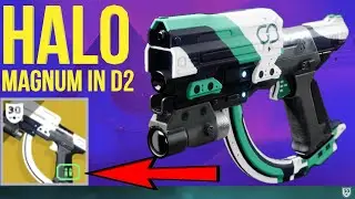 THE HALO MAGNUM IS IN DESTINY 2 - The Forerunner - Exotic Sidearm - Destiny 2 30th anniversary DLC