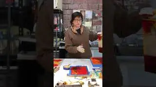 beginning a painting