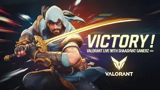 🔴 Valorant Grind like a PRO With REYNA | Shaashvat Gamerz Valorant Live