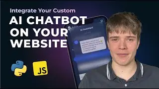 Add EASILY a Custom AI Chatbot to your Website