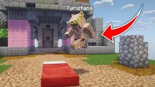 Tyris is playing Bedwars on the server!!